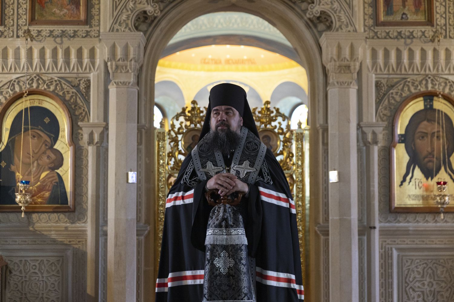 Yepiskop Aleksiy kafedral kilsəsində Bağışlanma Ayini keçirdi