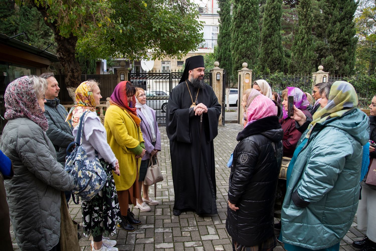 Yepiskop Aleksiy kafedral kilsəsində İlahi Liturgiya keçirib