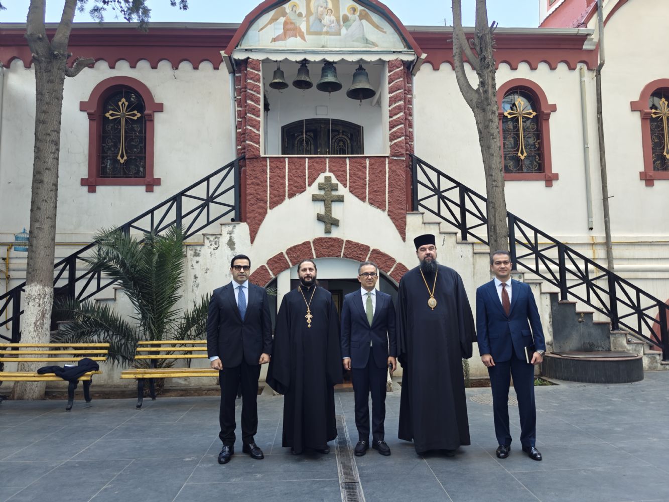 Dini Qurumlarla İş üzrə Dövlət Komitəsinin sədri Ali-Mələk Mikayıl kilsəsini ziyarət edib