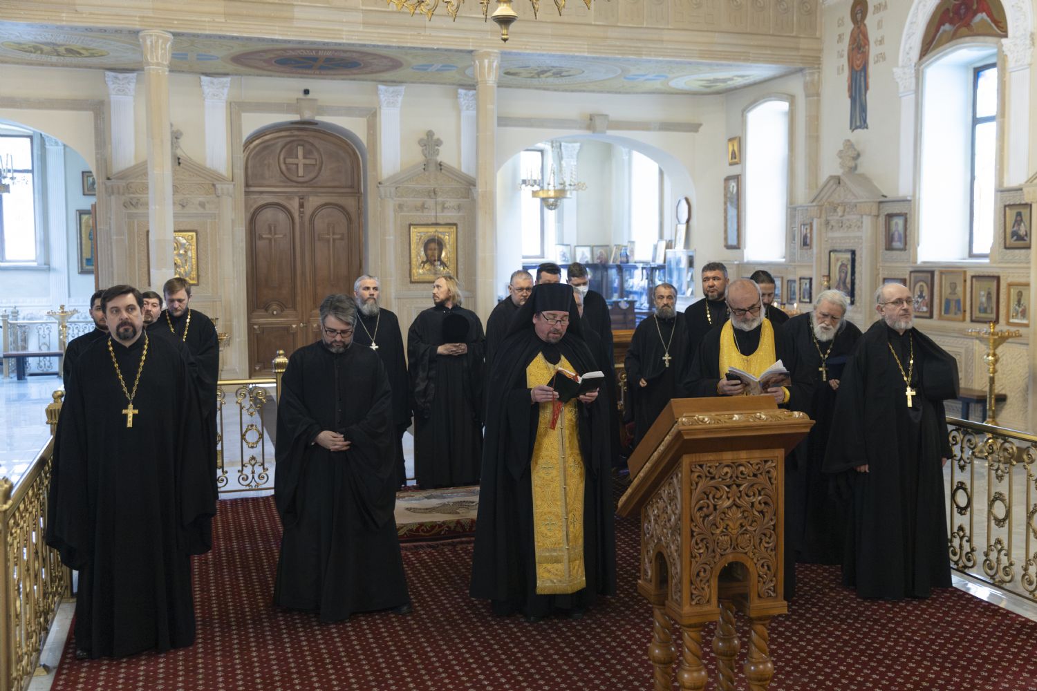 Bakı Yeparxiyasında ruhanilərin ümumi tövbə ayini keçirilib