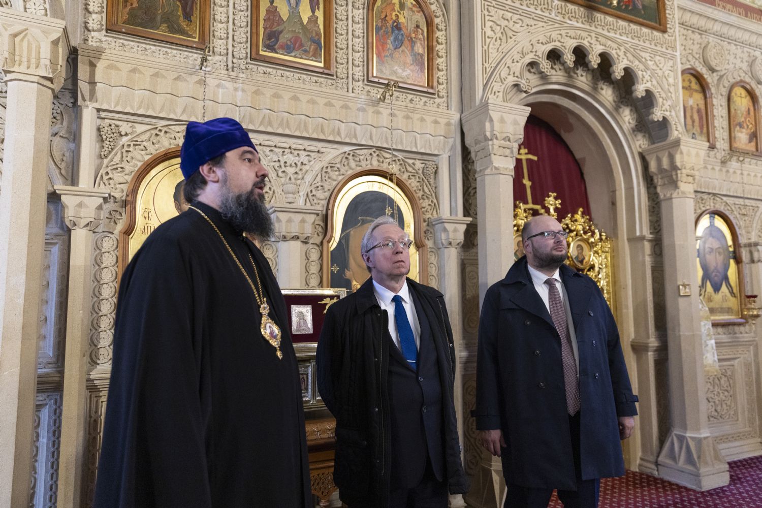 Rusiya Federasiyası Xarici İşlər Nazirinin müavini kafedral kilsəni ziyarət edib