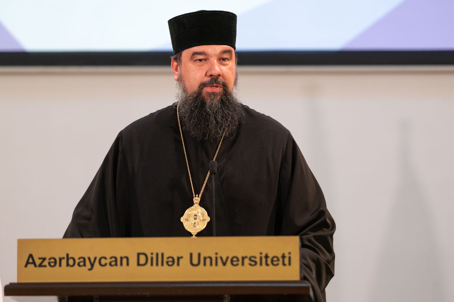 Yepiskop Aleksiy beynəlxalq konfransda iştirak edib