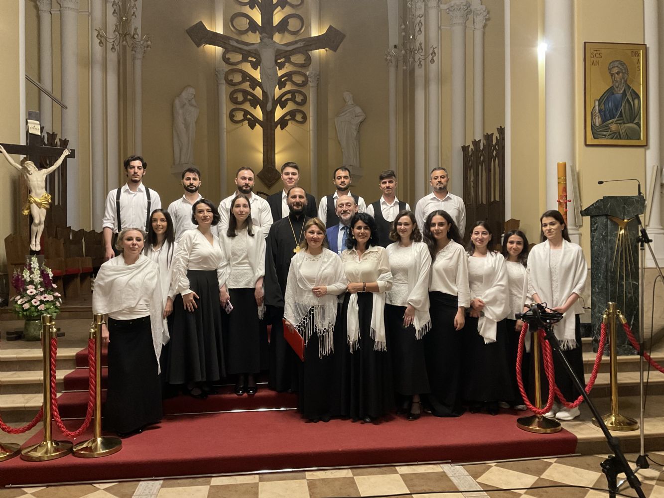 Bakı kilsə xoru beynəlxalq musiqi layihəsində iştirak edib