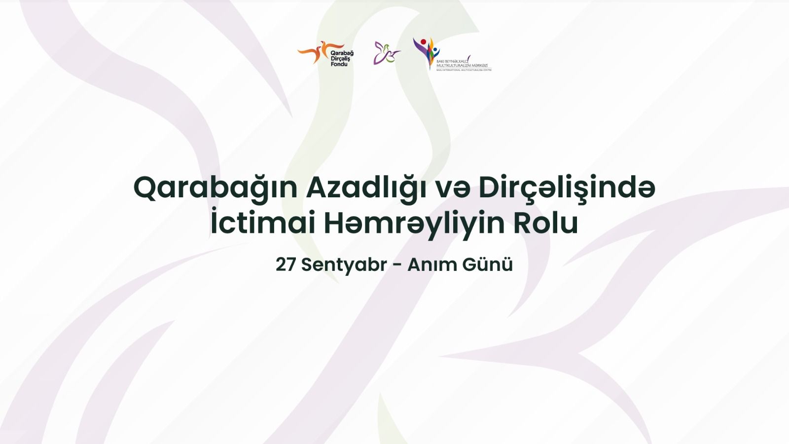 Bakıda “Qarabağın azadlığı və dirçəlişində ictimai həmrəyliyin rolu” mövzusunda dəyirmi masa keçirilib