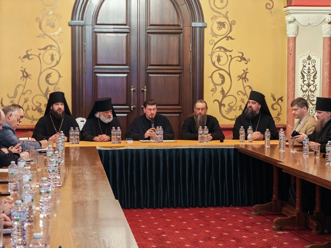 XXXIV Beynəlxalq Milad Təhsil Oxumaları çərçivəsində “Rusiya və yaxın xarici ölkələrin türkdilli xalqlarının pravoslav mədəniyyəti” mövzusunda konfrans keçirildi