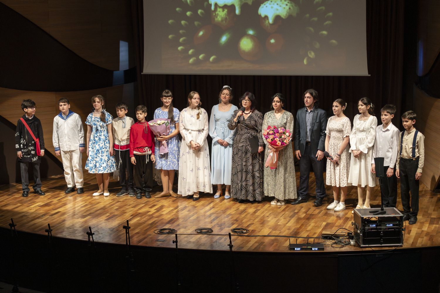 Beynəlxalq Muğam Mərkəzində uşaqlar üçün Pasxa bayramı keçirilib