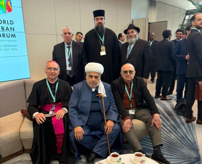 Azərbaycanın dini icmalarının rəhbərləri Ümumdünya Şəhərsalma Forumunun açılışında iştirak ediblər