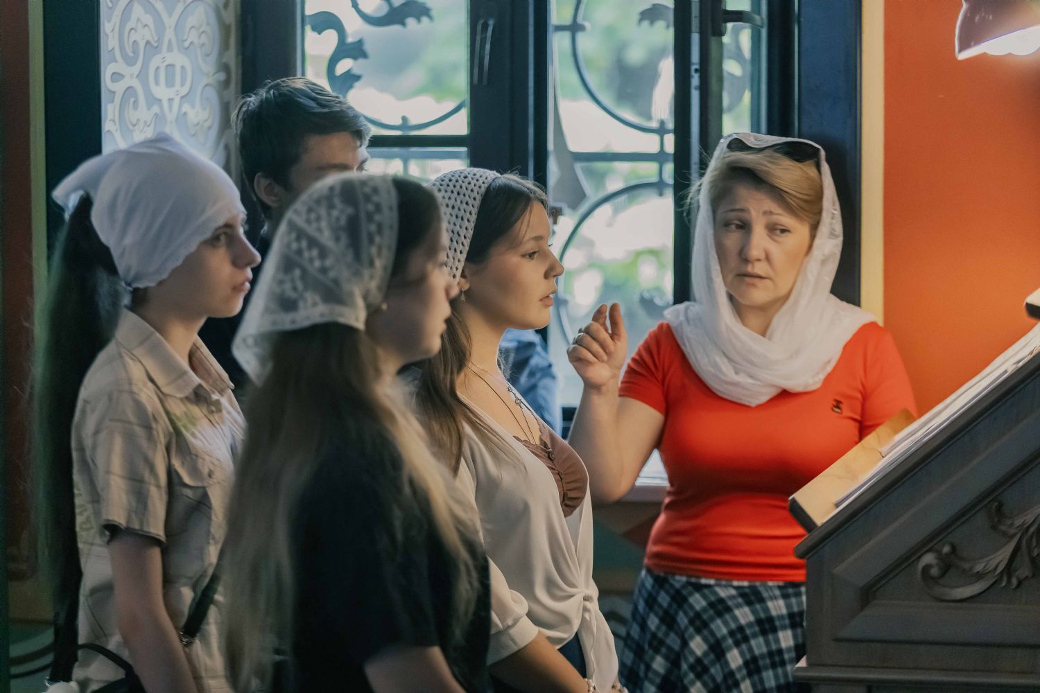Ali-Mələk Mikayıl kilsəsində uşaqlar üçün liturgiya