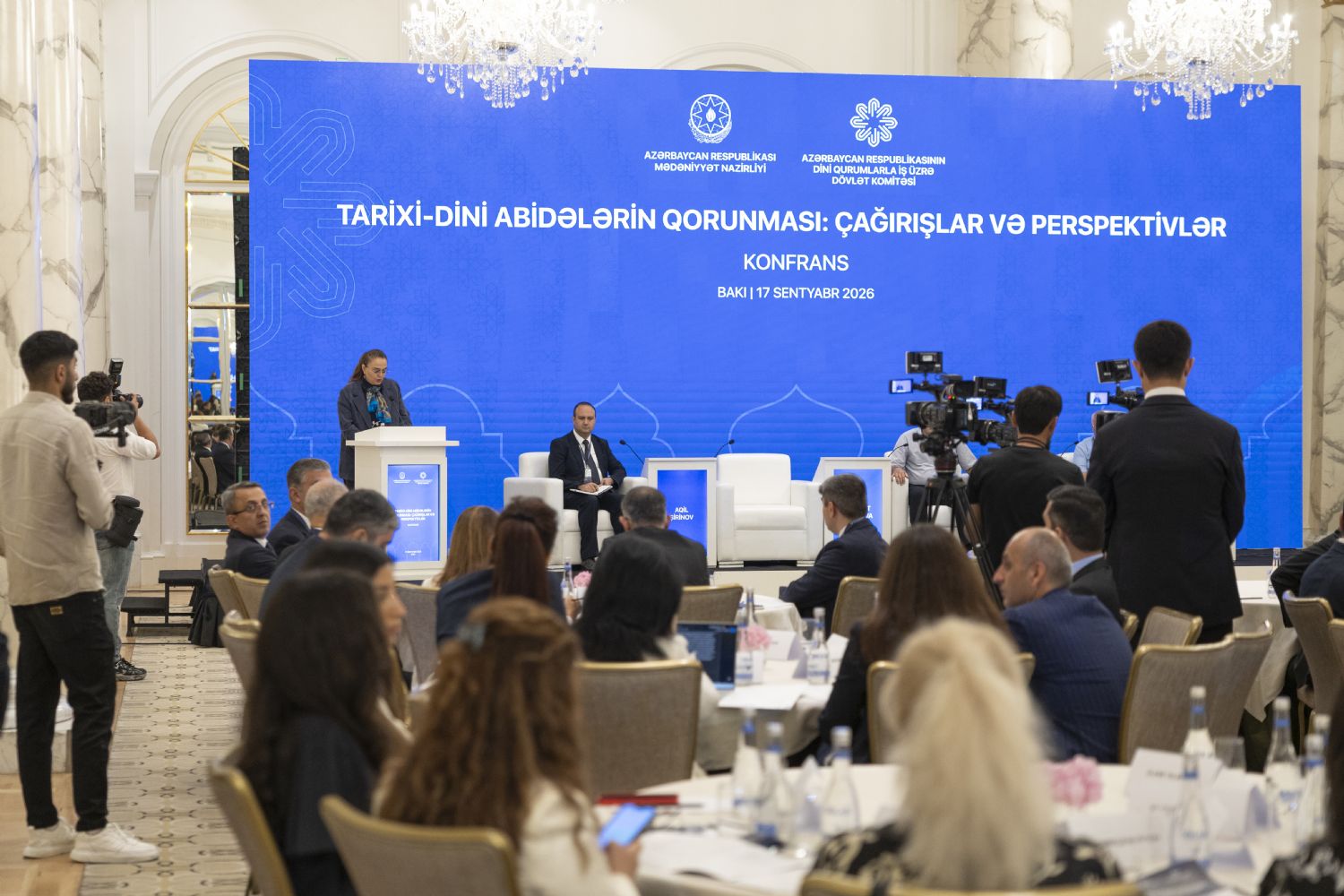 Bakıda «Tarixi-dini abidələrin qorunması: çağırışlar və perspektivlər» mövzusunda konfrans keçirilib